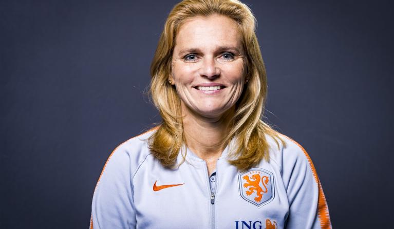 KNVB foto van Sarina Wiegman