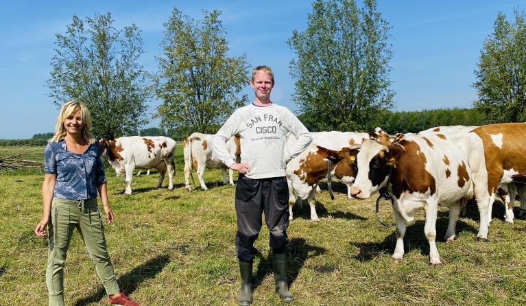 Yvon en boer Willem