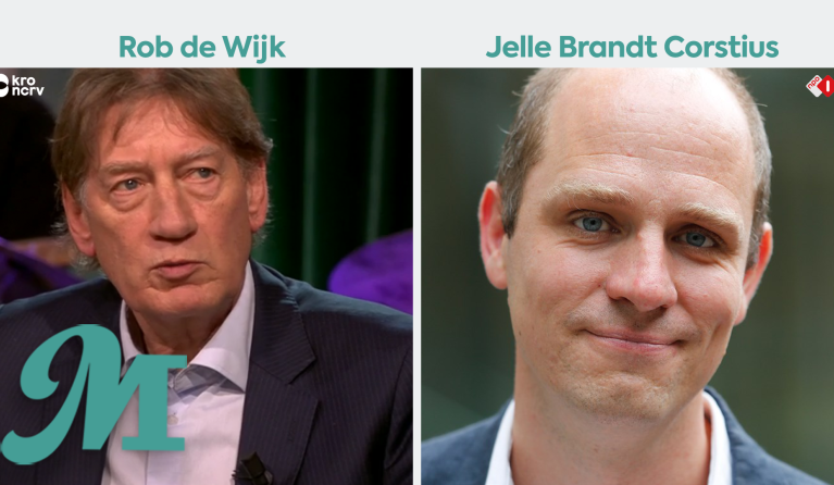 Rob de Wijk en Jelle Brandt Corstius
