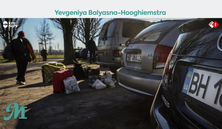 Yevgeniya Balyasna-Hooghiemstra over hun naasten in Oekraïne