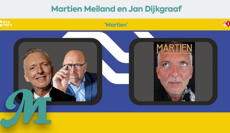 Kan Martien Meiland de champagne vast koud leggen als mogelijke winnaar van de NS-Publieksprijs?