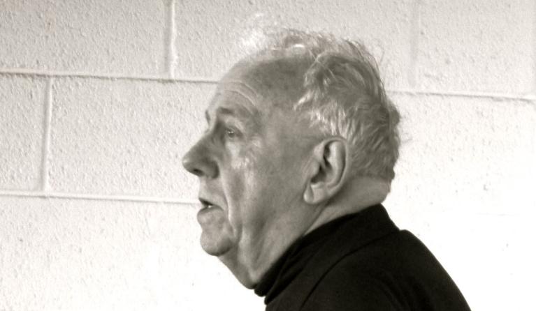 Alasdair MacIntyre at The International Society for MacIntyrean Enquiry conference held at the University College Dublin, March 9, 2009; author: Sean O'Connor.