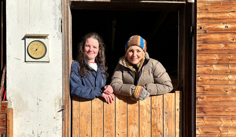 Anita en Yvon in Oostenrijk