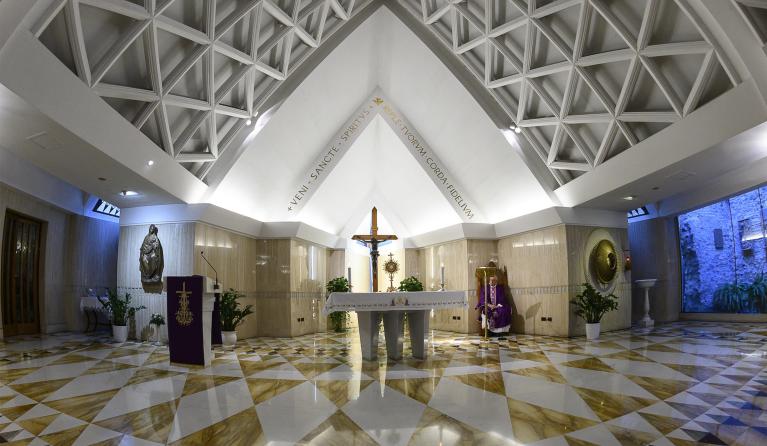kapel van Casa Santa Marta