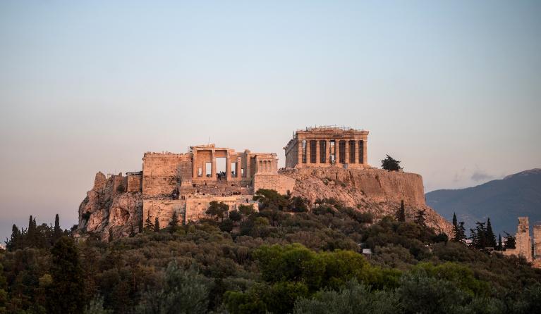 Het Parthenon op de Akropolis