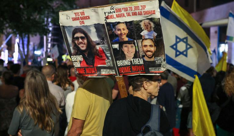 Gijzelaars Hamas-anp-508454421