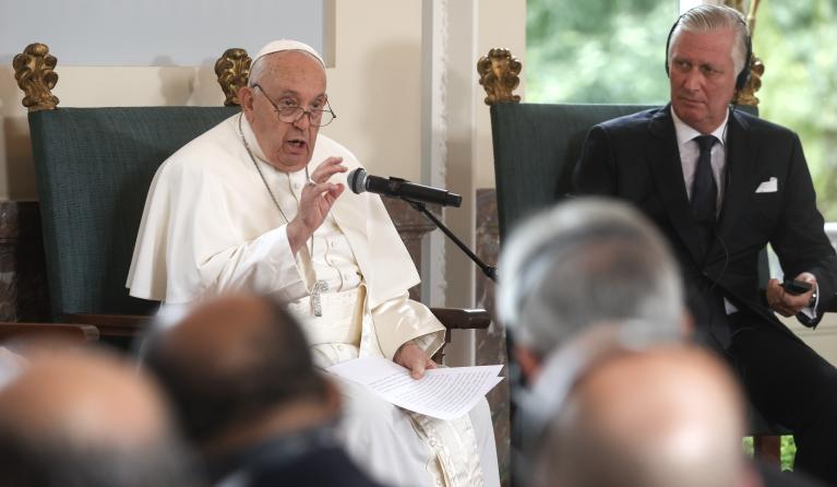 Paus Franciscus in België