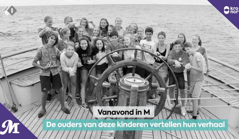 Leerlingen op het Friese zeilschip Wylde Swan