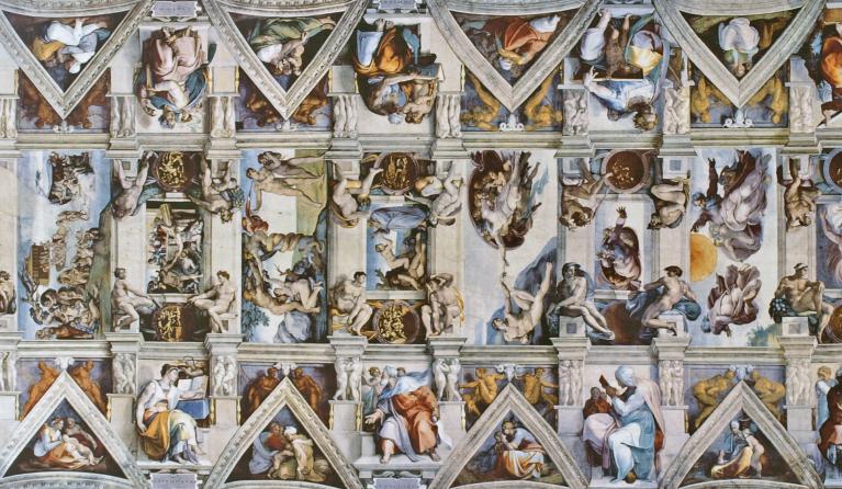 Plafond Sixtijnse Kapel 