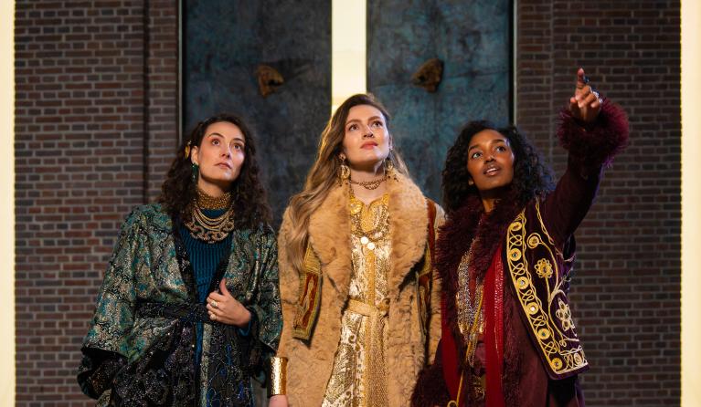 De drie wijzen in De kerststal van Nederland