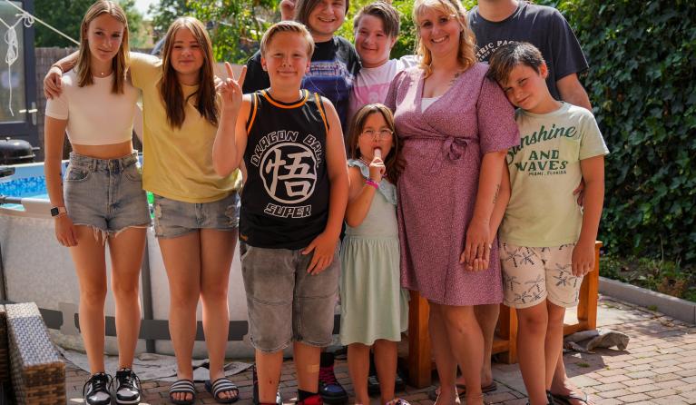 Familie Wildeman uit Een huis vol 