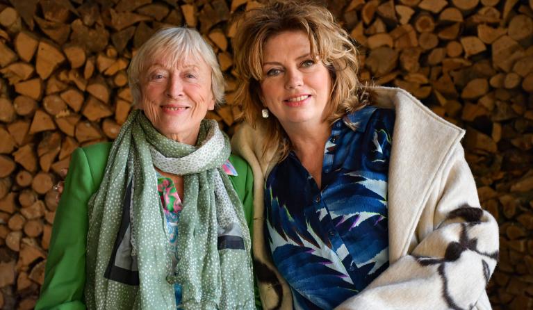 Annemiek Schrijver en Margreet Honig 