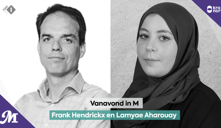 Frank Hendrickx en Lamyae Aharouay