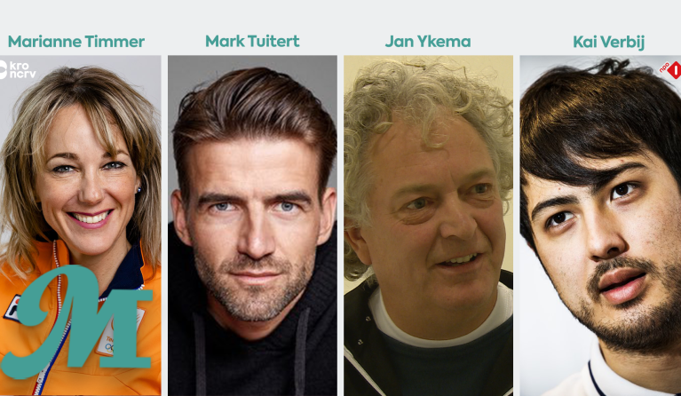 Marianne Timmer, Mark Tuitert, Jan Ykema, Kai Verbij 