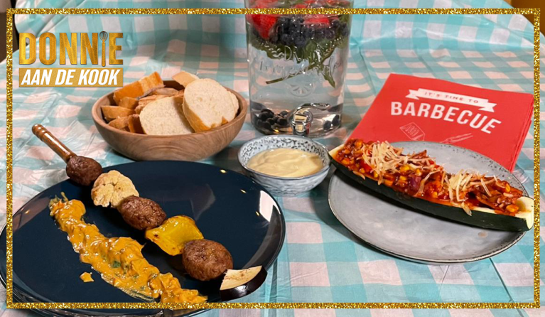Donnie aan de kook