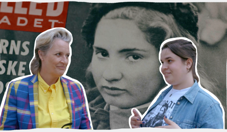 Margriet spreekt Lili over haar inspiratiebron Erika 