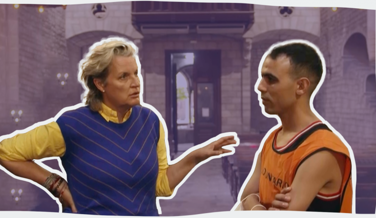 Margriet en Houssein 