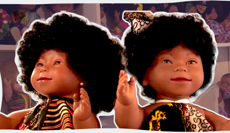 De poppen met het syndroom van down © still NH Nieuws