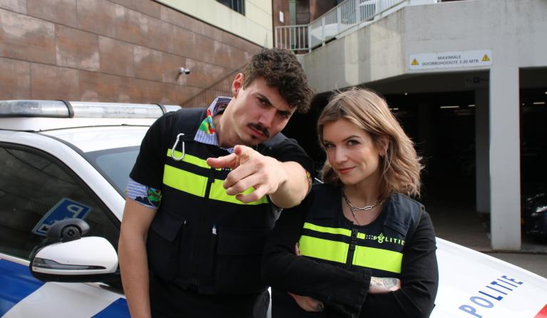 Niek Roozen en Dionne Slagter