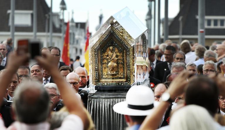 Ommegang van de Maastrichtse Heiligdomsvaart 2018. ANP RAMON MANGOLD