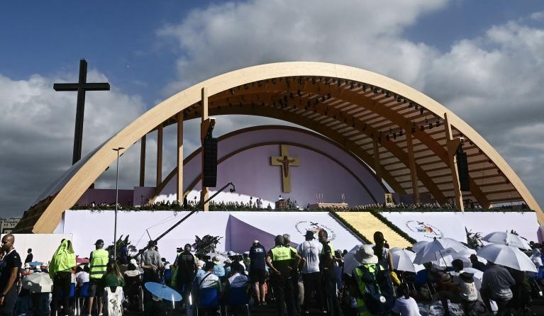 occasion of the Jubilee of Youth, at Tor Vergata in Rome, Italy, 03 August 2025.