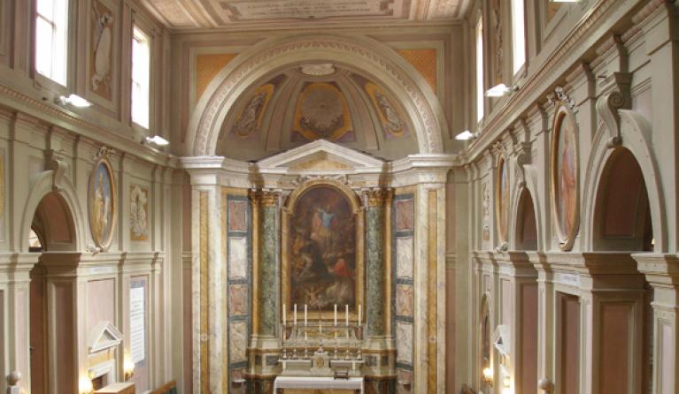 Friezenkerk Rome - uitsnede