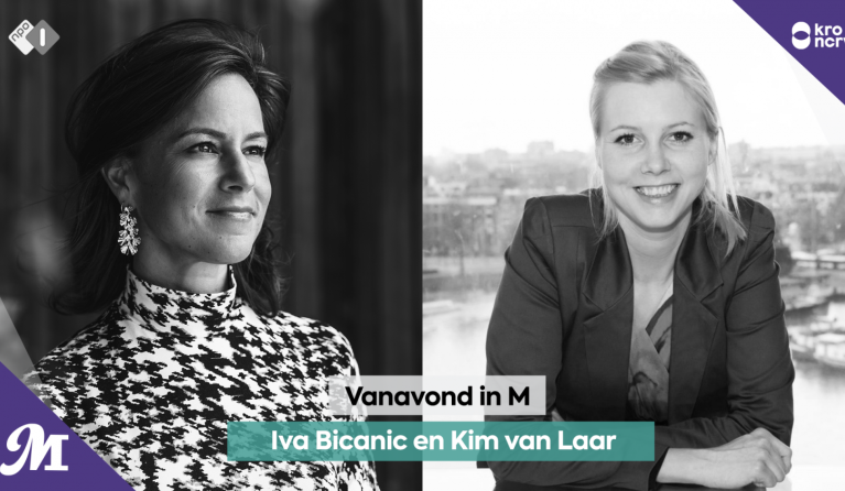 Iva Bicanic en Kim van Laar