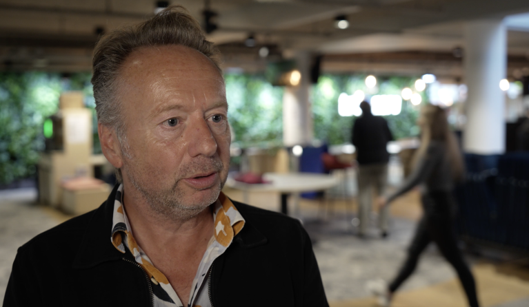 Joris Linssen bij de Mediapoolavond