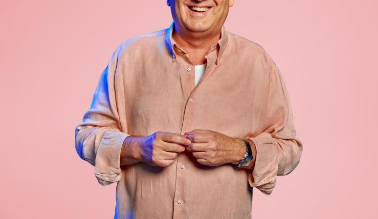 Presentator Wilfred Kemp