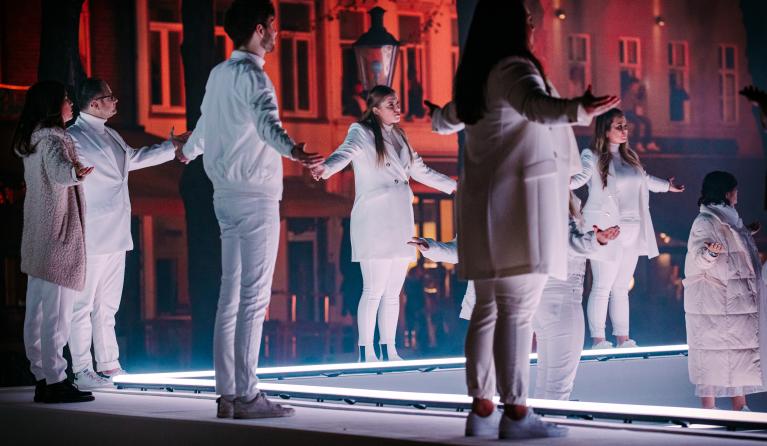 Het koor van The Passion