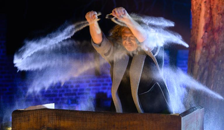 Kerst met de zandtovenaar