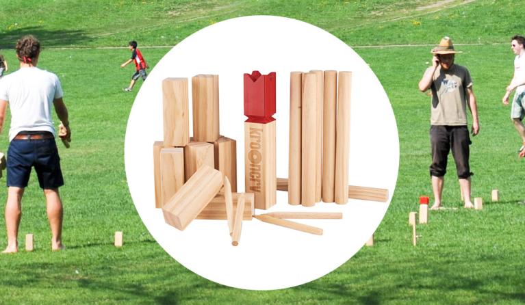 Kubb spel van KRO-NCRV 