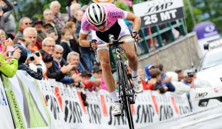 Marianne Vos in de Giro Rosa 2014. Foto: Total Women's Cycling