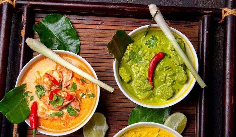 groene gele en rode curry recept binnenstebuiten