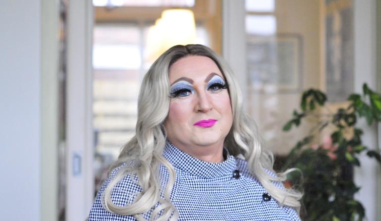 Sebastiaans alter-ego Sasha Sweetheart