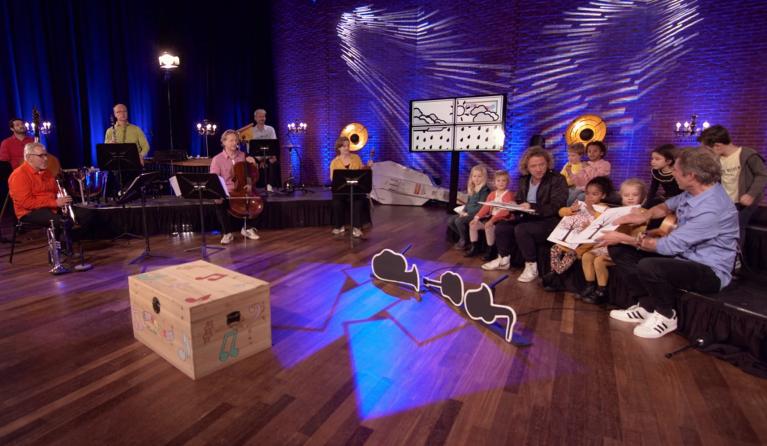 apennoten opname regenliedje