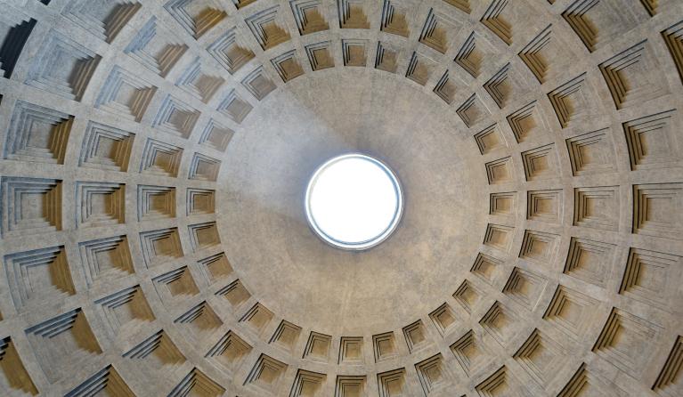 Oculus - Pantheon (Rome) - Dome interior