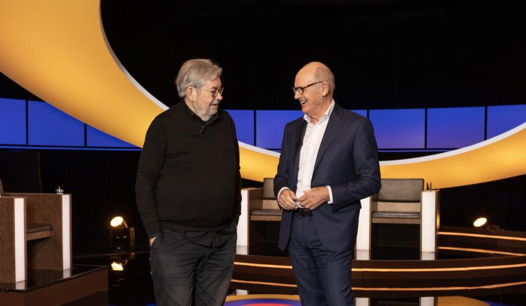 De slimste mens - Maarten van Rossem en Philip Freriks