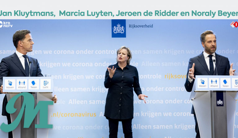We praten vanavond aan tafel verder over de persconferentie van de avond 