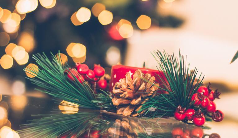 kerststukje