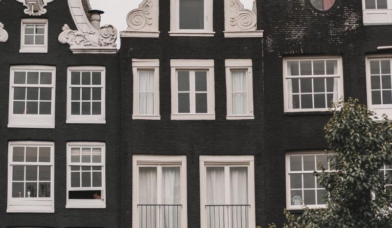 Grachtenpand in Amsterdam