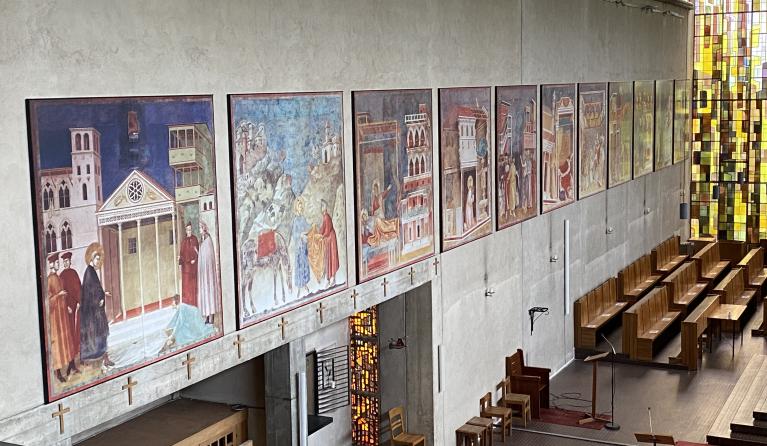 kapel Christus-Hogepriester van het franciscanenklooster La Clarté-Dieu