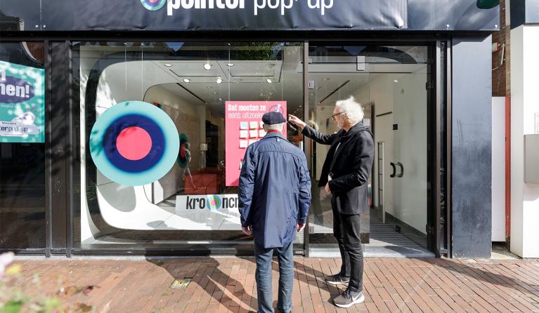 Pointer pop-up store
