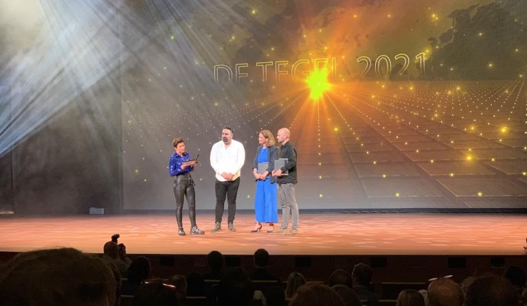 Pointer wint Tegel