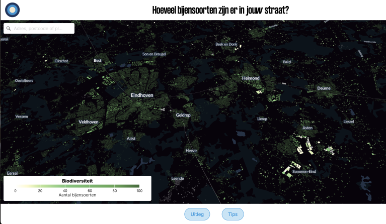 Postcodetool - biodiversiteit