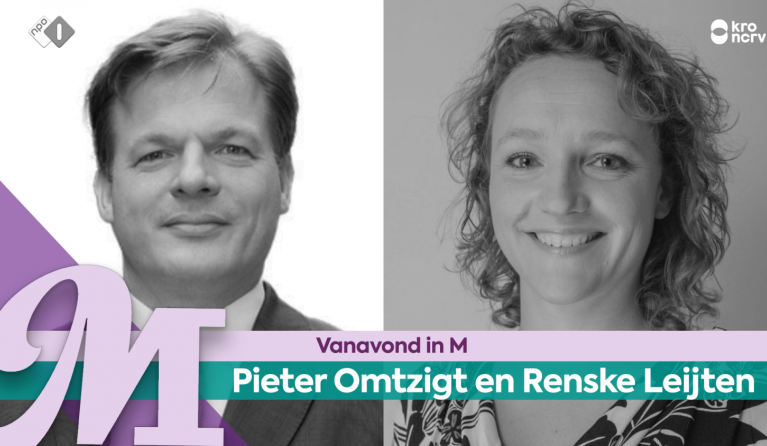 Pieter Omtzigt en Renske Leijten