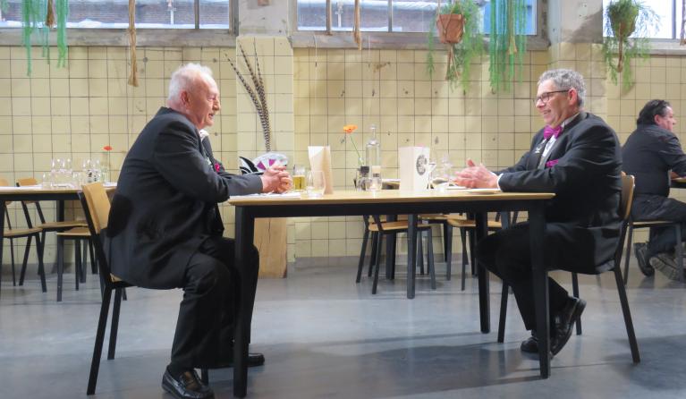 tafel voor twee rini en marius