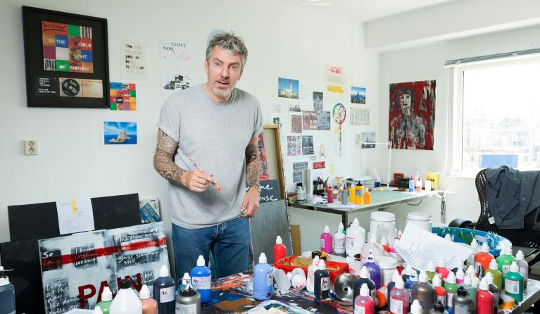 Ruud de Wild in atelier