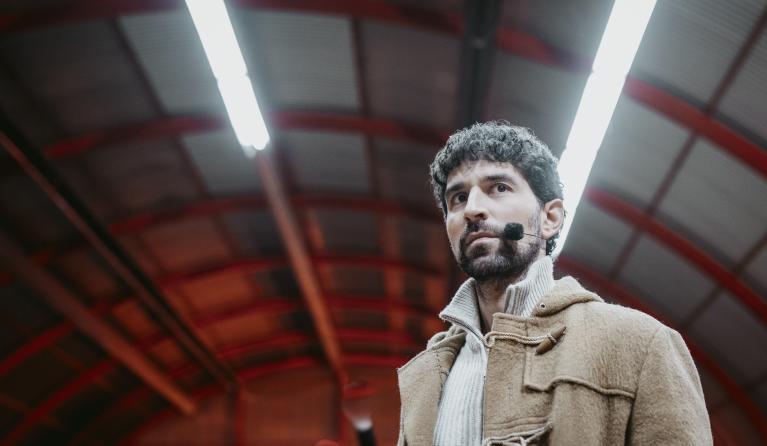 Sinan Eroglu als Jezus in The Passion 2023