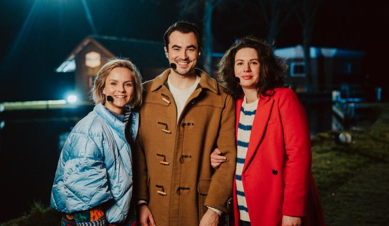 Milan Waardenburg, Stijn Franssen en Annemiek Koekoek